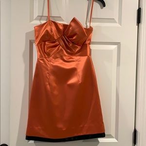 Dress, satin
